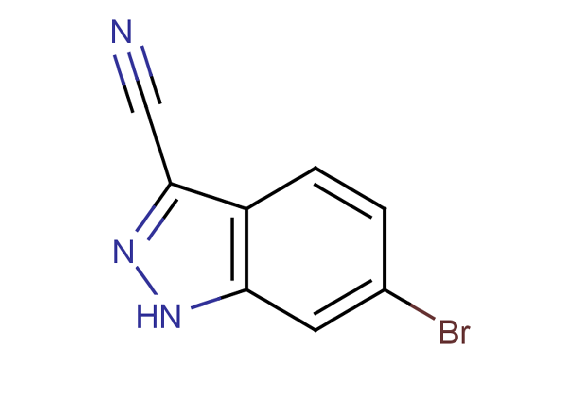 6-bromo-1H-indazole-3-carbonitrile
