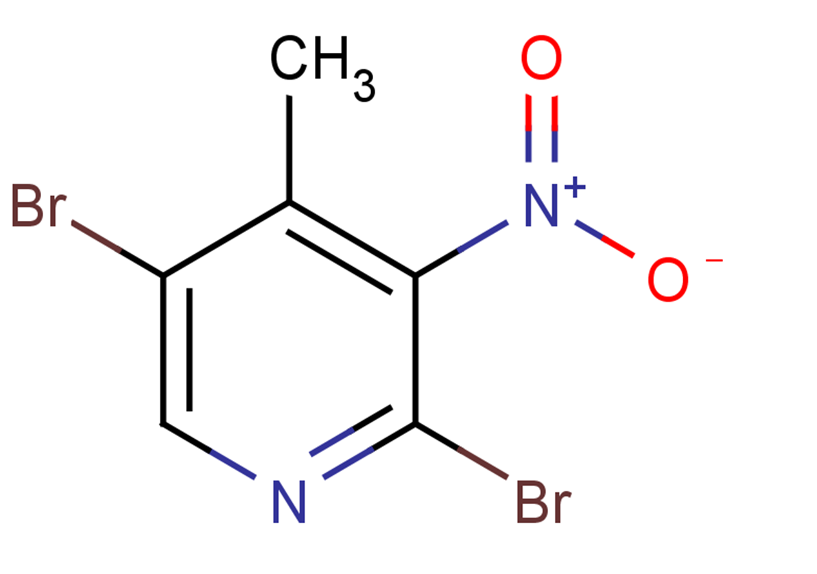 2,5-dibromo-4-methyl-3-nitropyridine