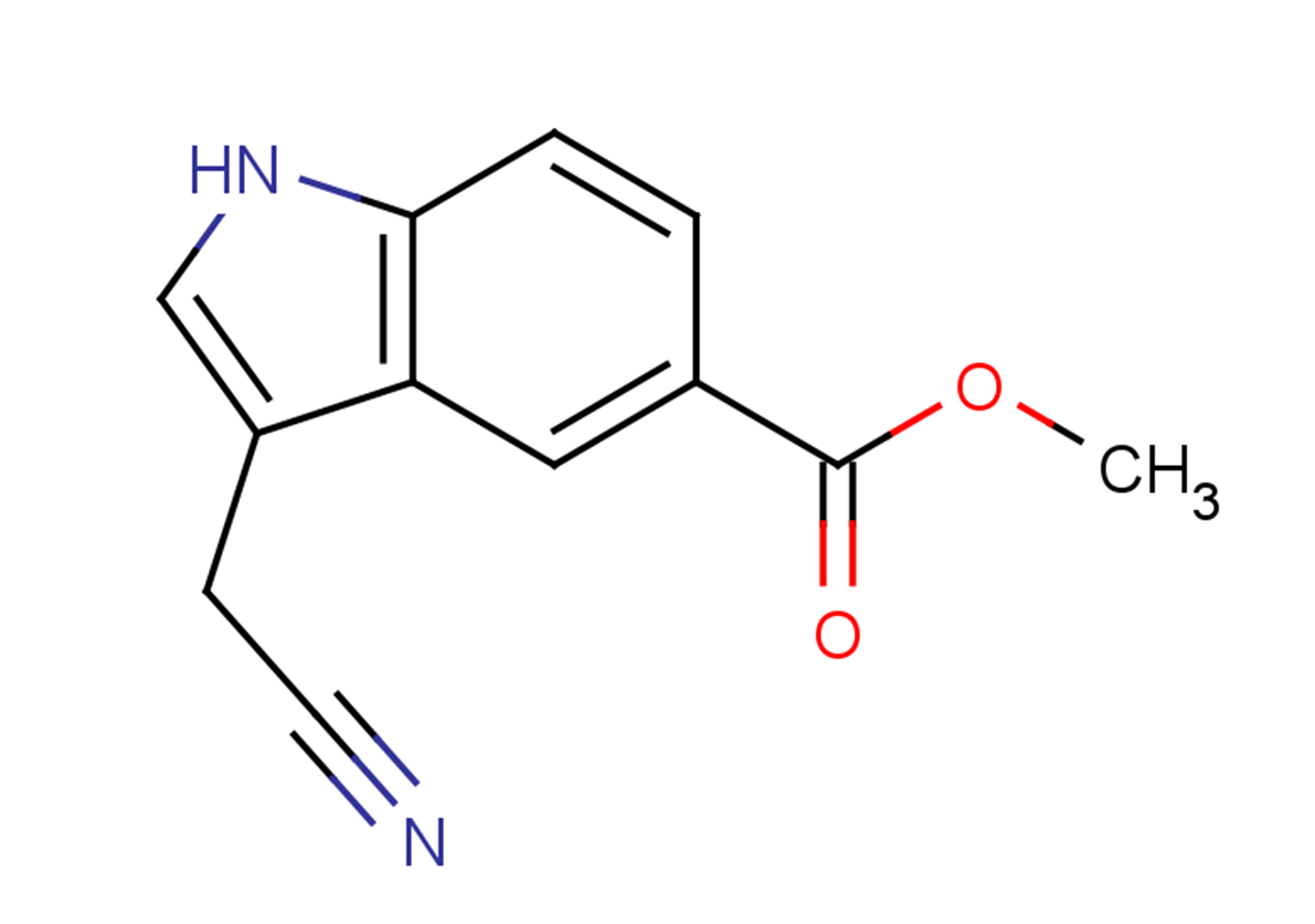 methyl 3-(cyanomethyl)-1H-indole-5-carboxylate