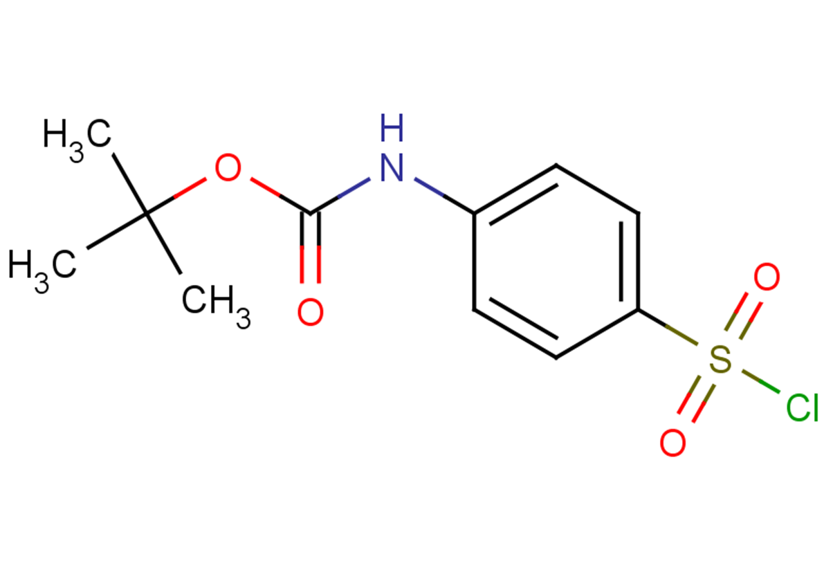 tert-butyl N-[4-(chlorosulfonyl)phenyl]carbamate