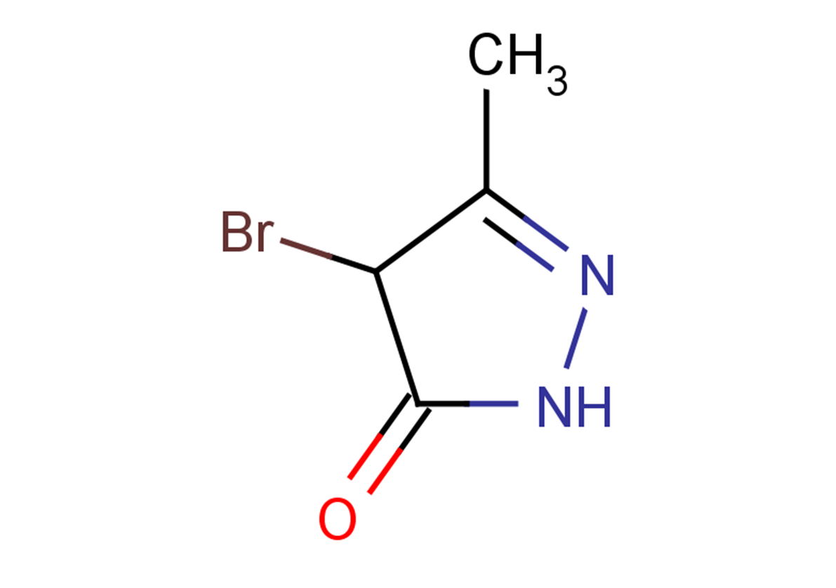 4-bromo-3-methyl-4,5-dihydro-1H-pyrazol-5-one