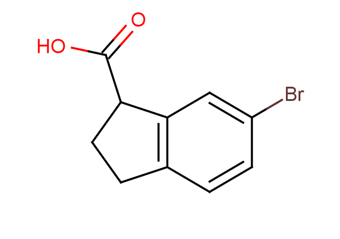 6-bromo-2,3-dihydro-1H-indene-1-carboxylic acid