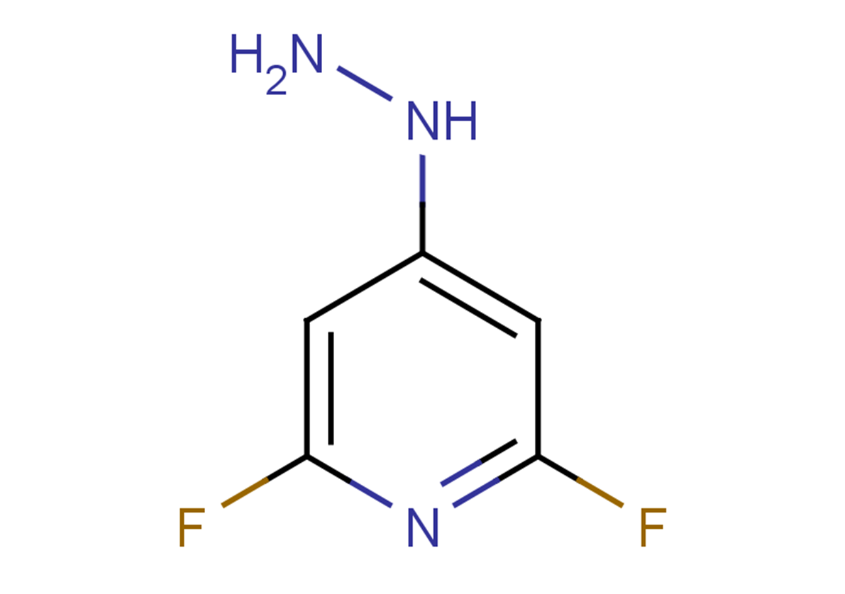 2,6-difluoro-4-hydrazinylpyridine