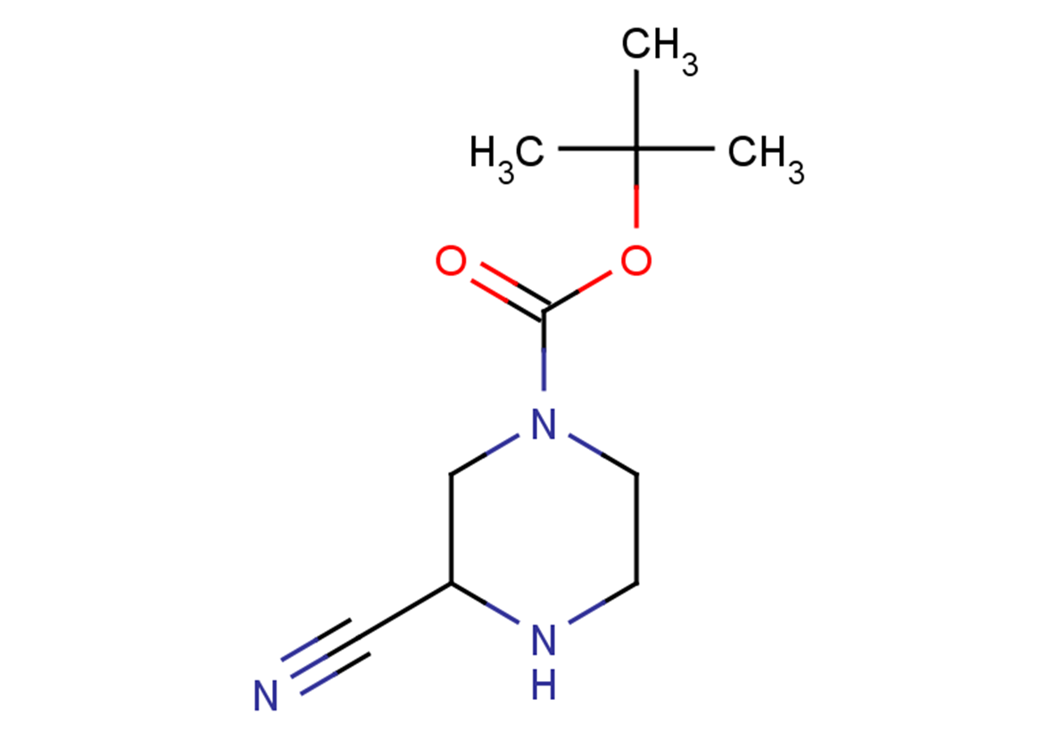 tert-butyl 3-cyanopiperazine-1-carboxylate