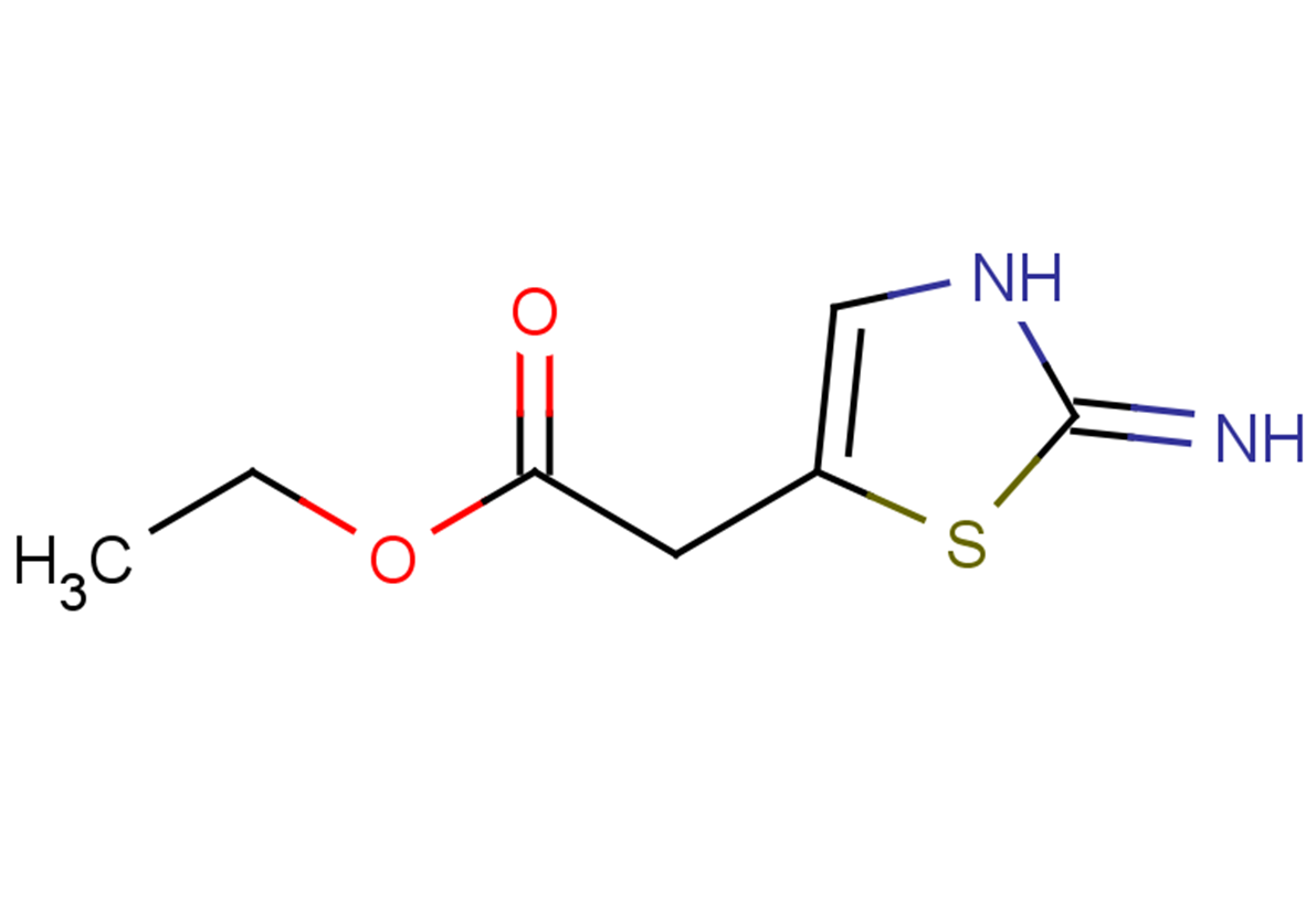 ethyl 2-(2-imino-2,3-dihydro-1,3-thiazol-5-yl)acetate