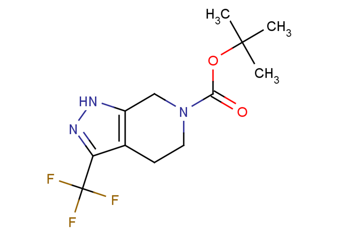 tert-butyl 3-(trifluoromethyl)-1H,4H,5H,6H,7H-pyrazolo[3,4-c]pyridine-6-carboxylate
