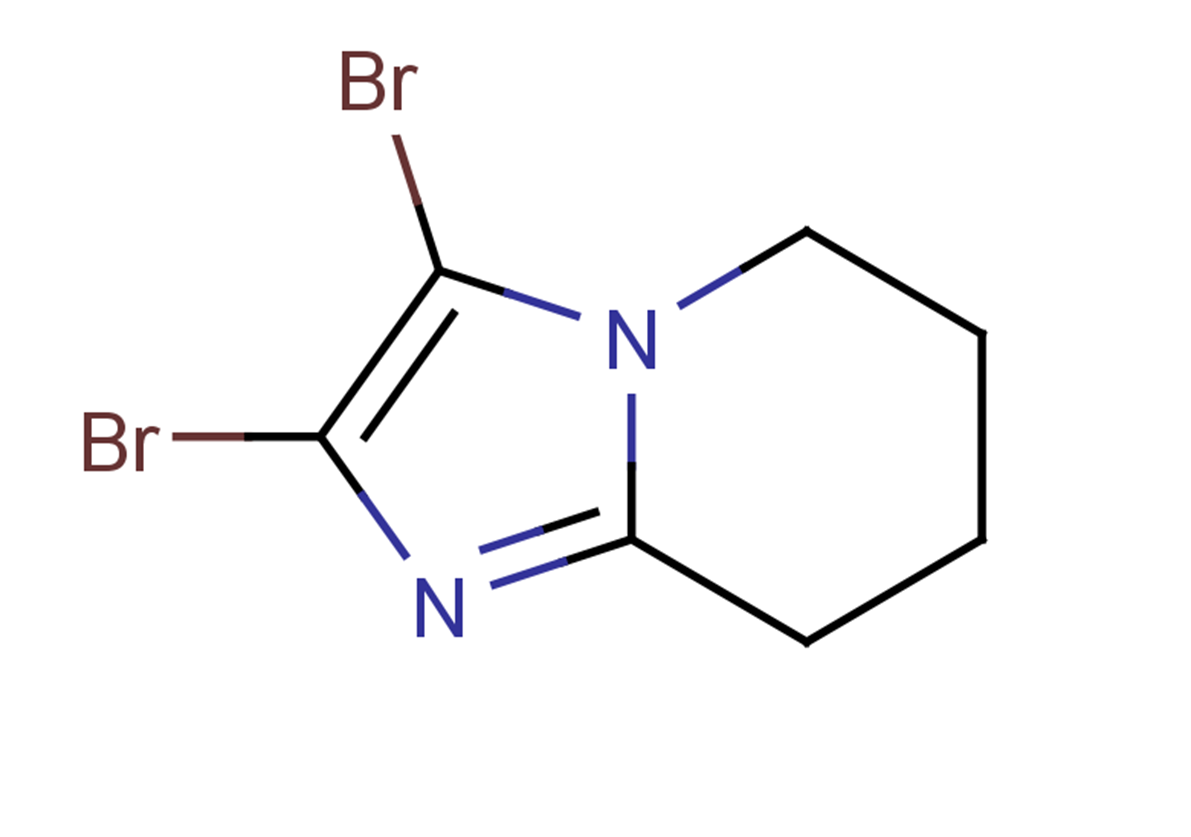 2,3-dibromo-5H,6H,7H,8H-imidazo[1,2-a]pyridine