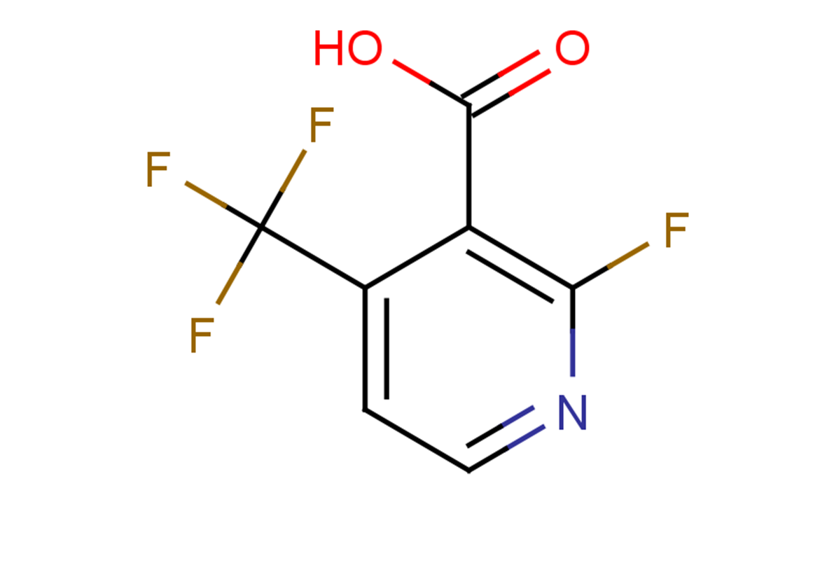 2-fluoro-4-(trifluoromethyl)pyridine-3-carboxylic acid