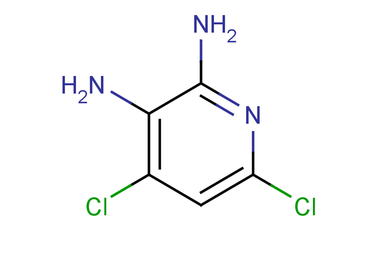 4,6-dichloropyridine-2,3-diamine