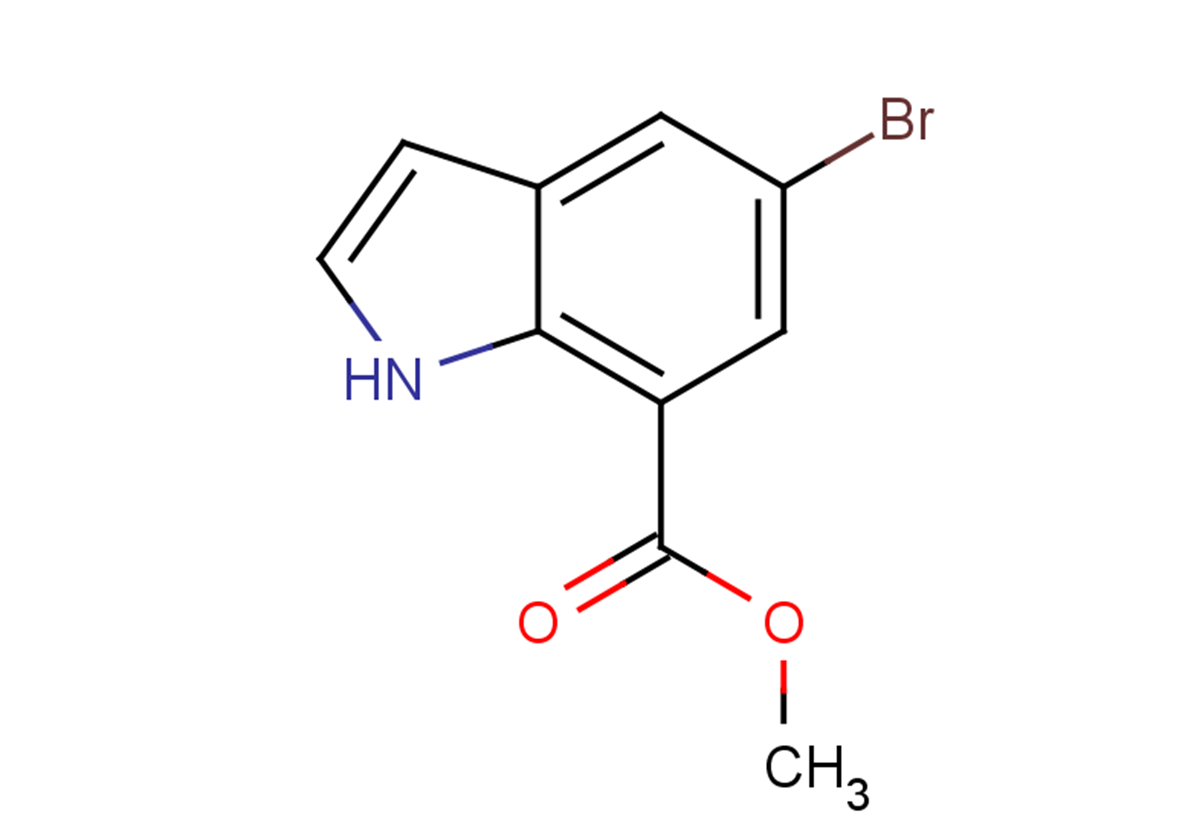 methyl 5-bromo-1H-indole-7-carboxylate