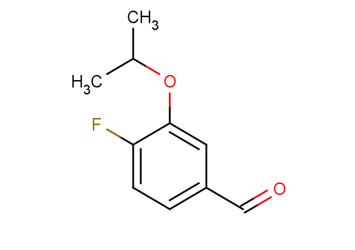 4-fluoro-3-(propan-2-yloxy)benzaldehyde