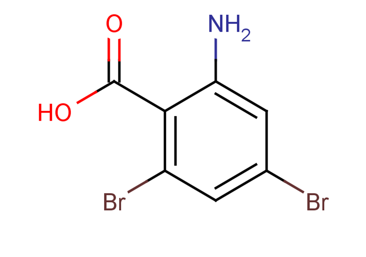 2-amino-4,6-dibromobenzoic acid
