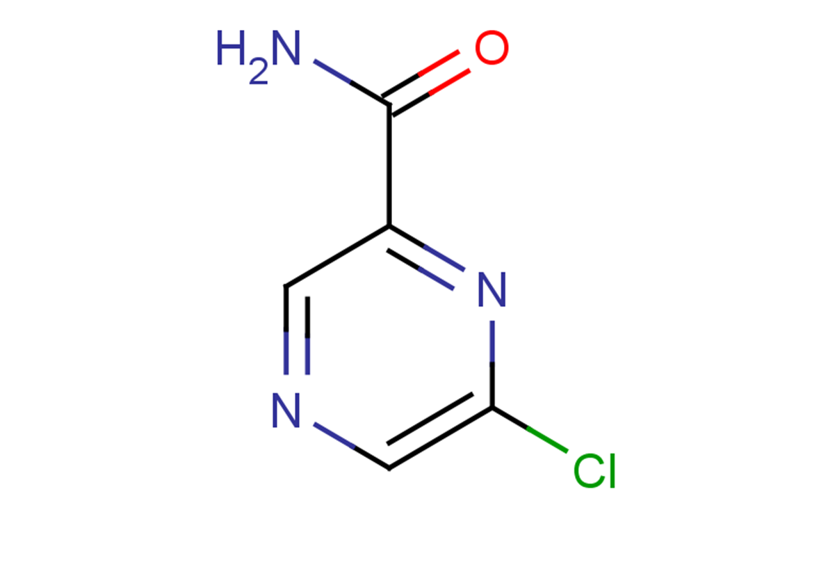 6-chloropyrazine-2-carboxamide