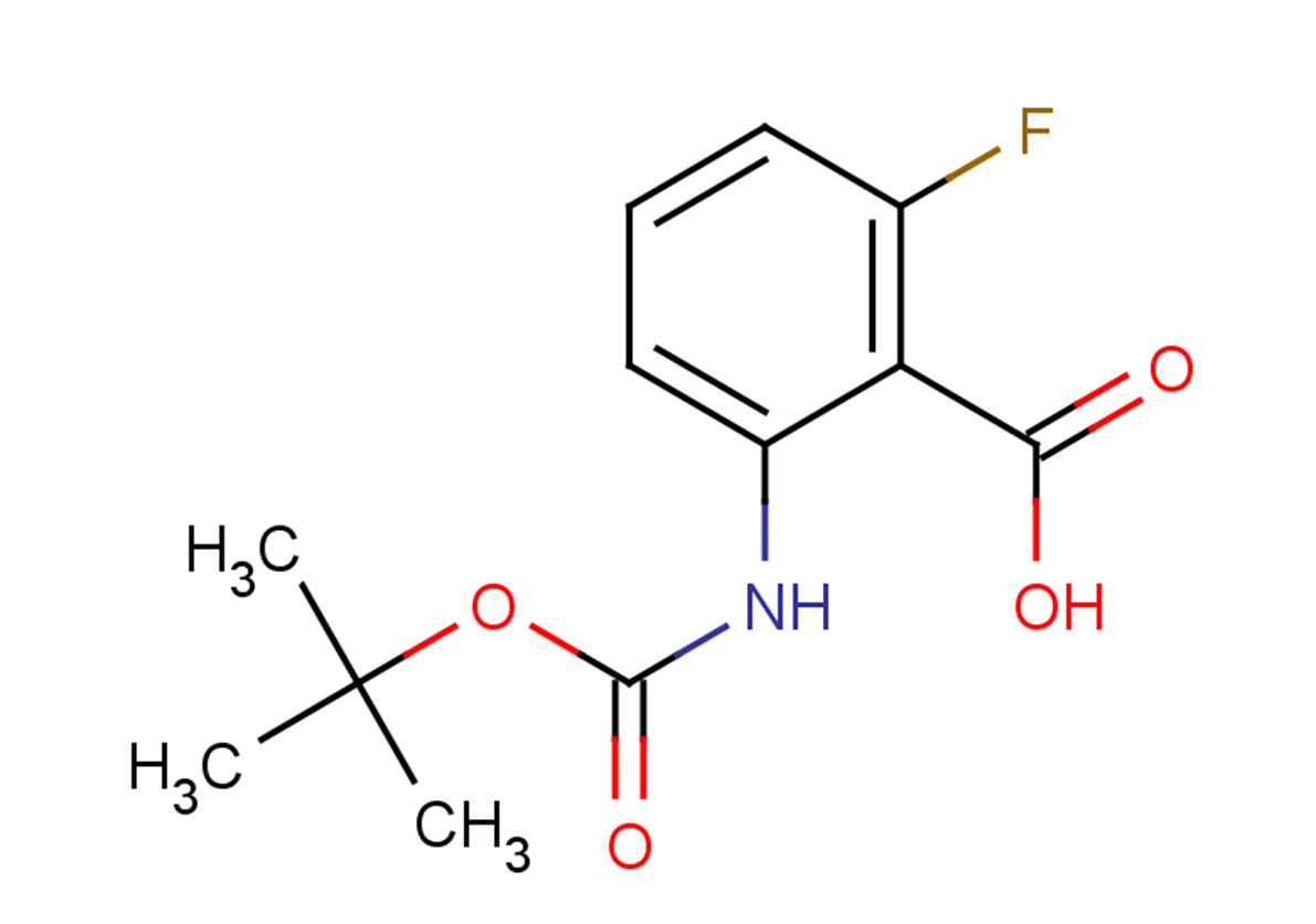 2-{[(tert-butoxy)carbonyl]amino}-6-fluorobenzoic acid