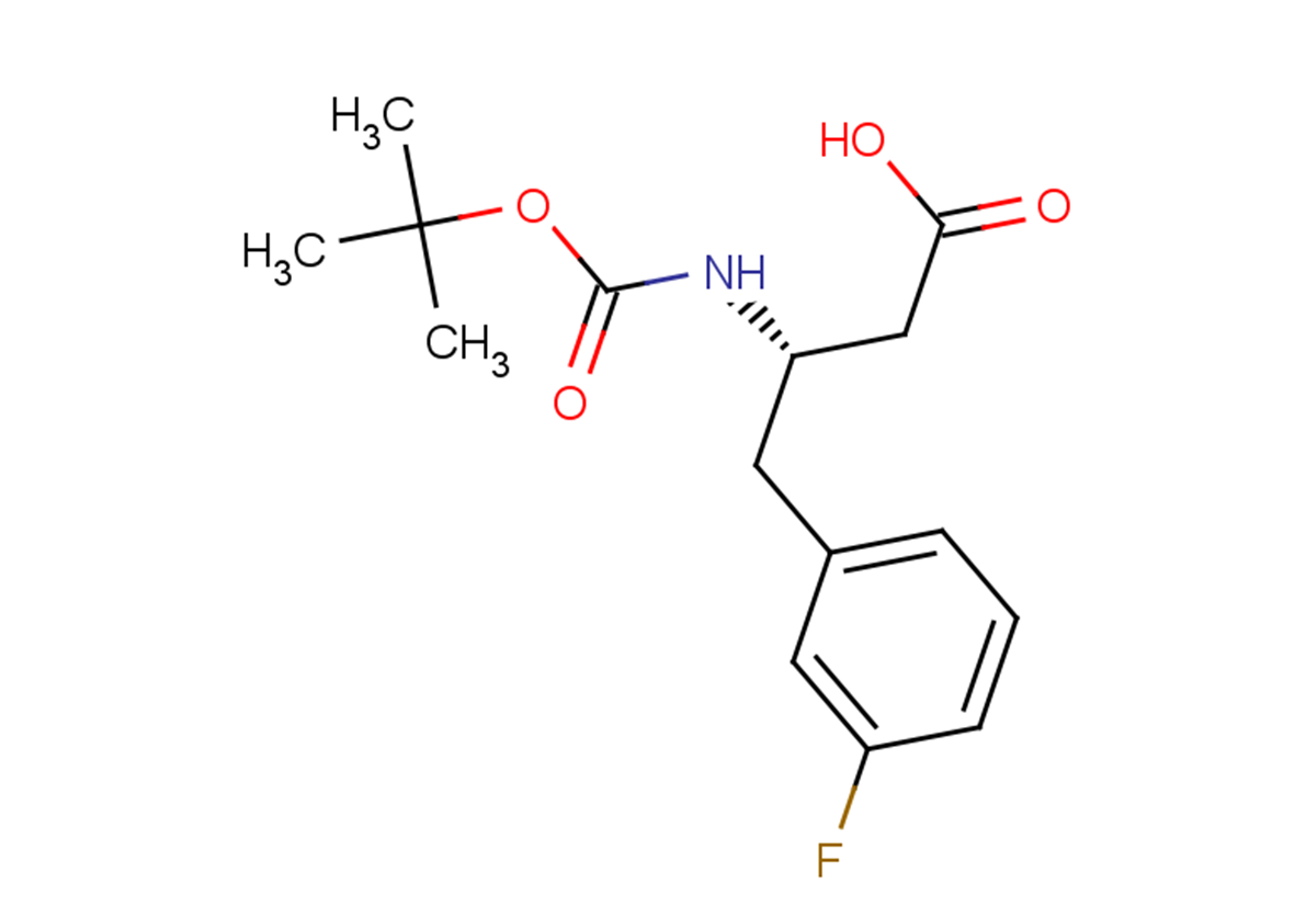 (3S)-3-{[(tert-butoxy)carbonyl]amino}-4-(3-fluorophenyl)butanoic acid