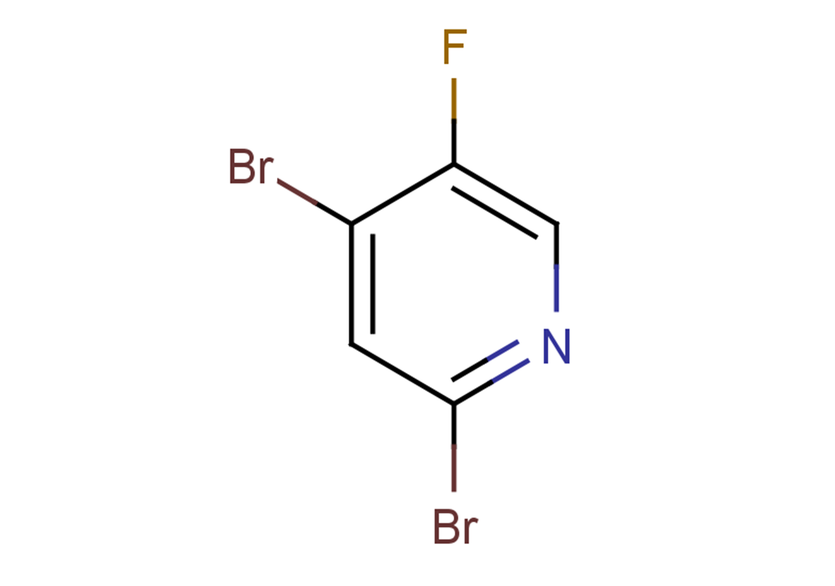 2,4-dibromo-5-fluoropyridine