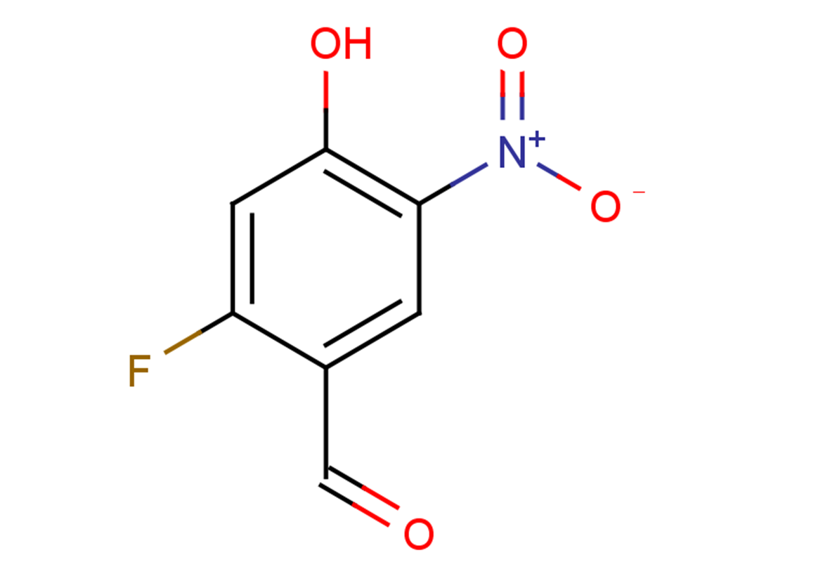 2-fluoro-4-hydroxy-5-nitrobenzaldehyde
