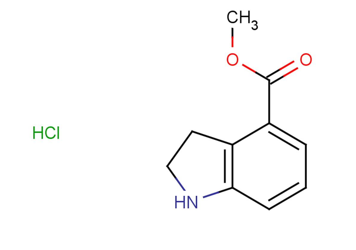 methyl 2,3-dihydro-1H-indole-4-carboxylate hydrochloride
