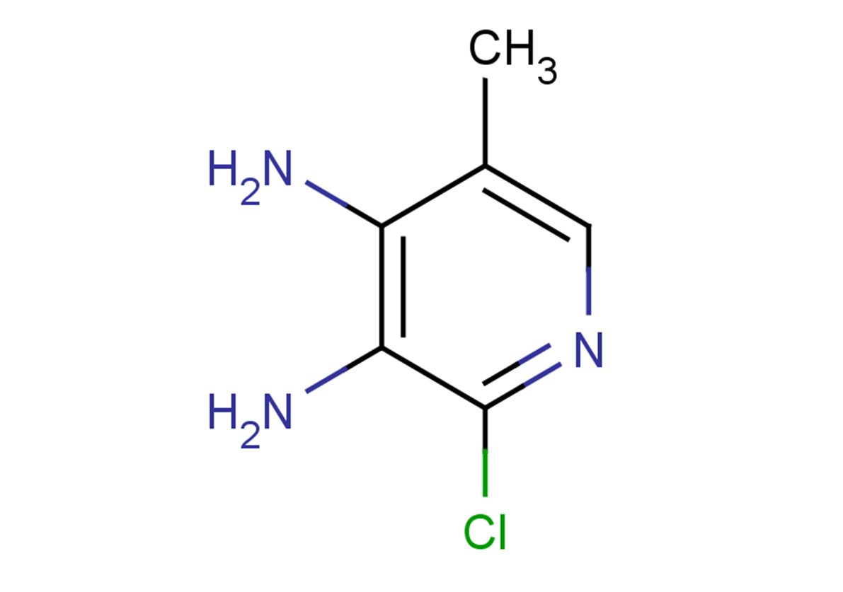 2-chloro-5-methylpyridine-3,4-diamine