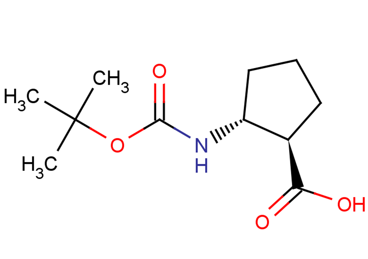 (1R,2R)-2-{[(tert-butoxy)carbonyl]amino}cyclopentane-1-carboxylic acid