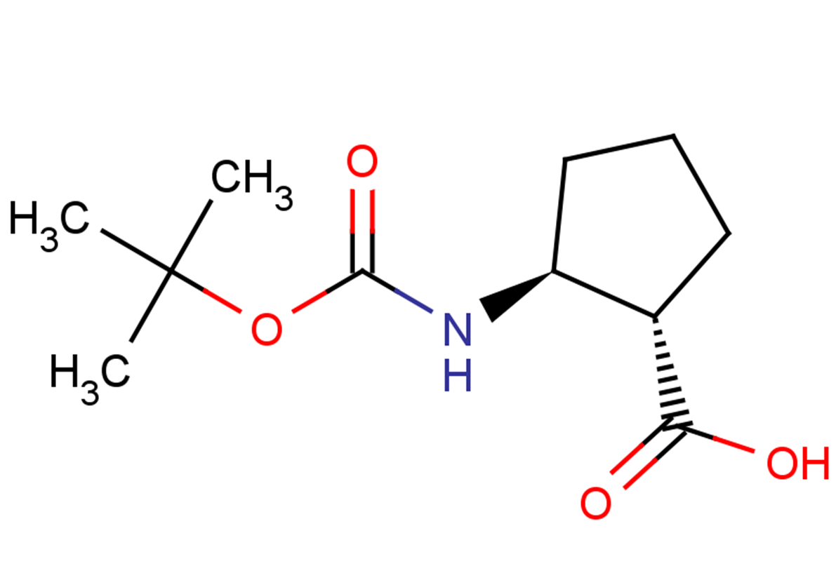 (1S,2S)-2-{[(tert-butoxy)carbonyl]amino}cyclopentane-1-carboxylic acid