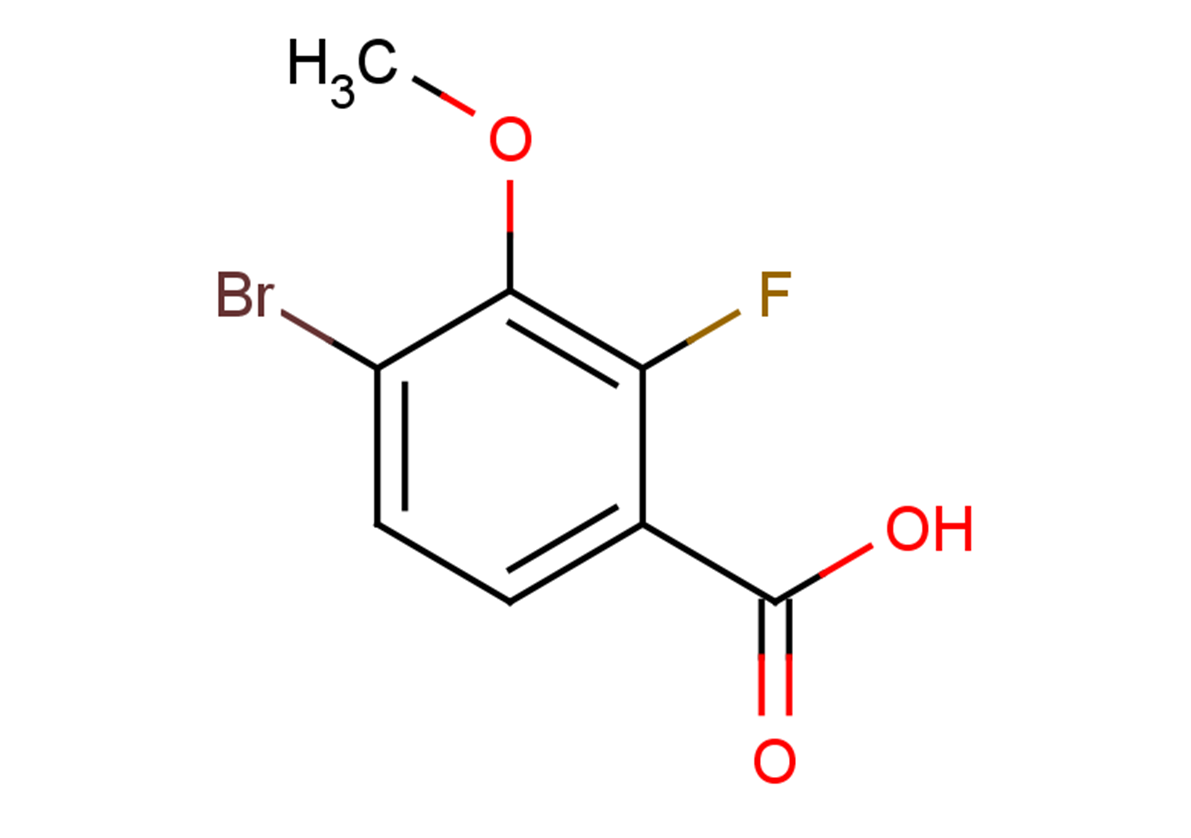 4-bromo-2-fluoro-3-methoxybenzoic acid