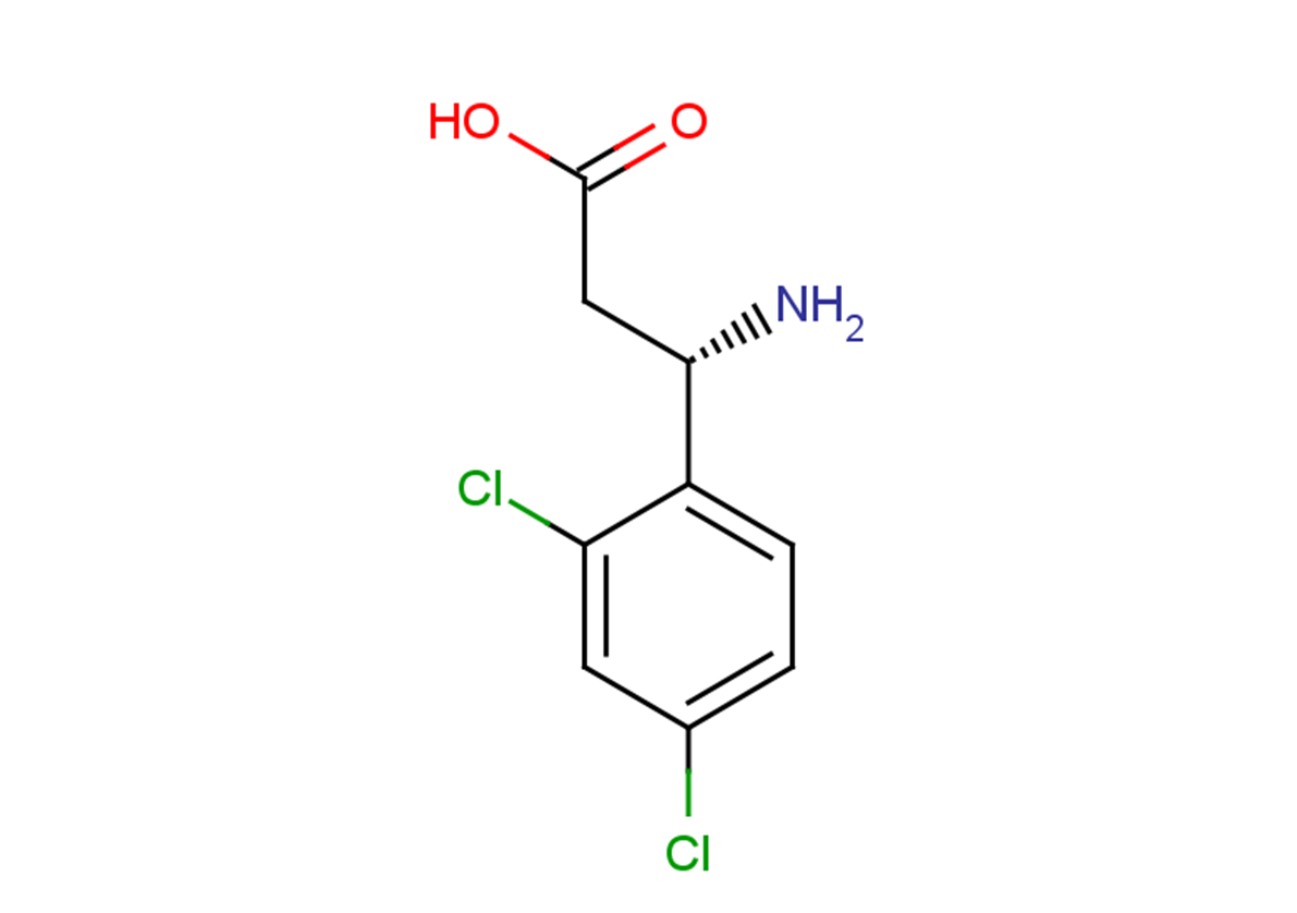 (3S)-3-amino-3-(2,4-dichlorophenyl)propanoic acid