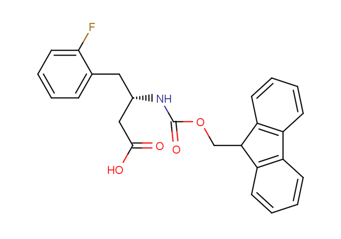 (3S)-3-{[(9H-fluoren-9-ylmethoxy)carbonyl]amino}-4-(2-fluorophenyl)butanoic acid