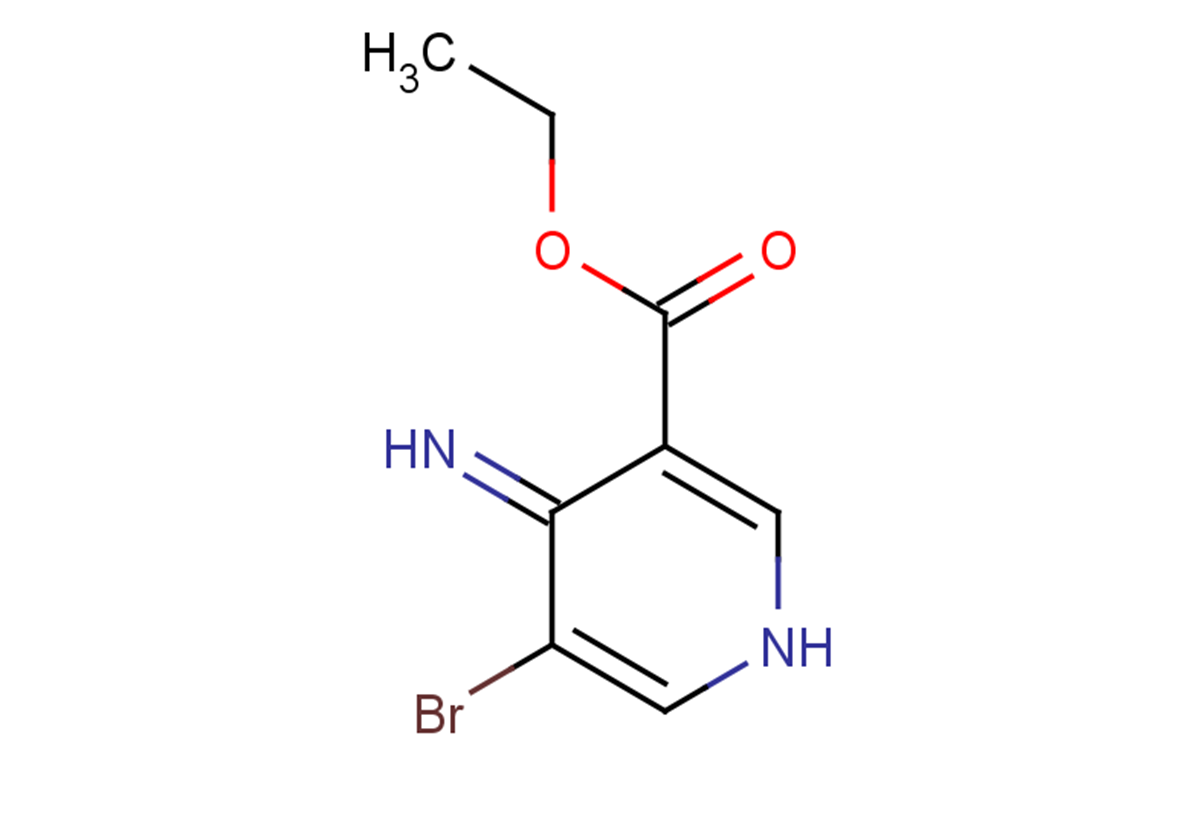ethyl 5-bromo-4-imino-1,4-dihydropyridine-3-carboxylate