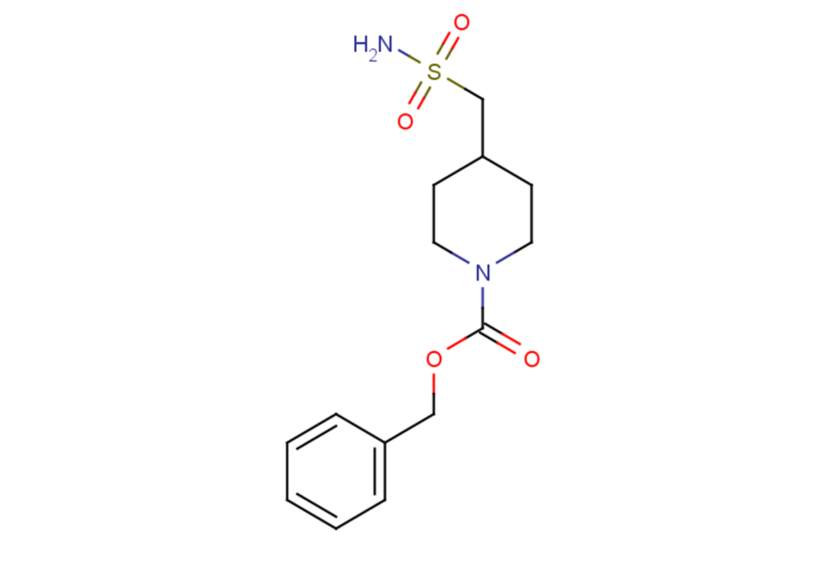 benzyl 4-(sulfamoylmethyl)piperidine-1-carboxylate