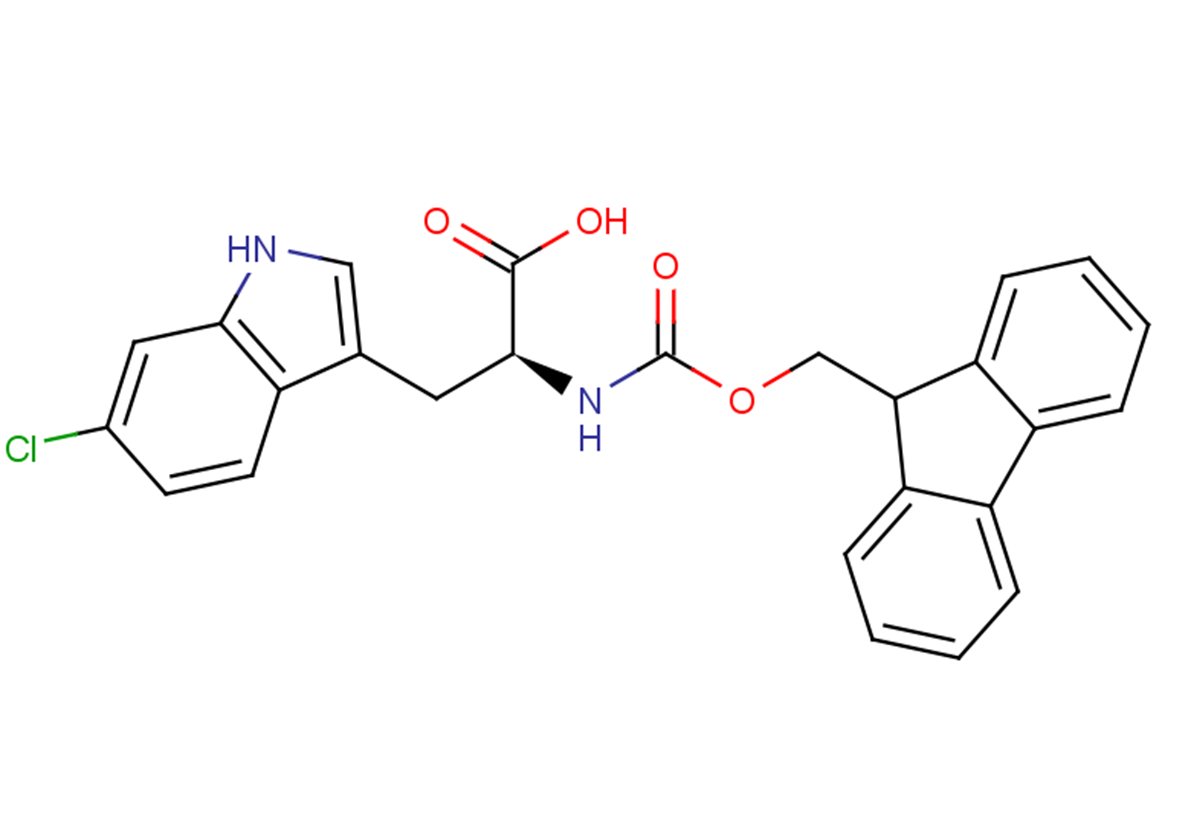 (2S)-3-(6-chloro-1H-indol-3-yl)-2-{[(9H-fluoren-9-ylmethoxy)carbonyl]amino}propanoic acid