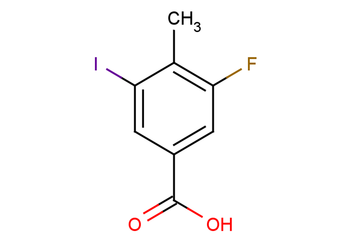 3-fluoro-5-iodo-4-methylbenzoic acid