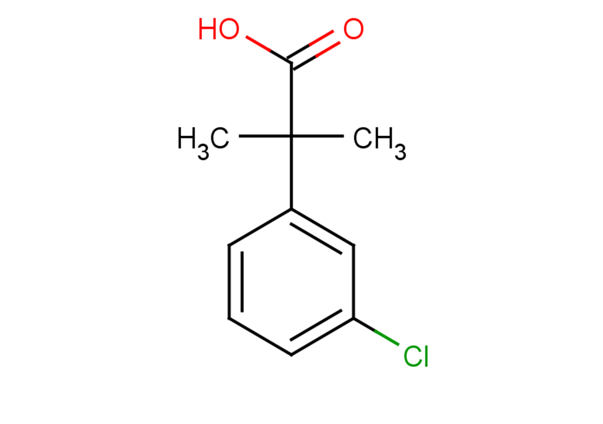 2-(3-chlorophenyl)-2-methylpropanoic acid
