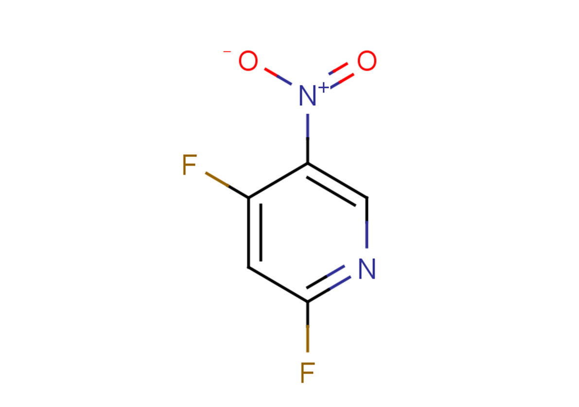 2,4-difluoro-5-nitropyridine