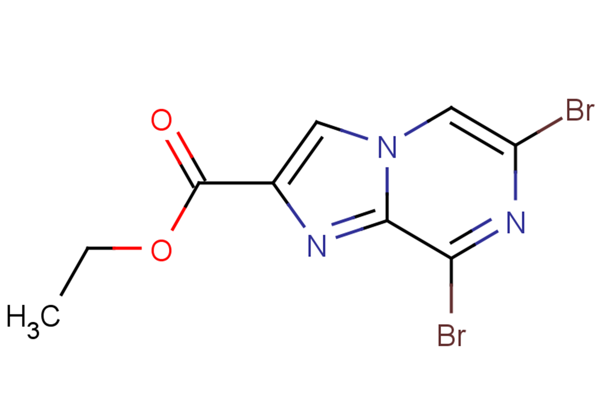 ethyl 6,8-dibromoimidazo[1,2-a]pyrazine-2-carboxylate
