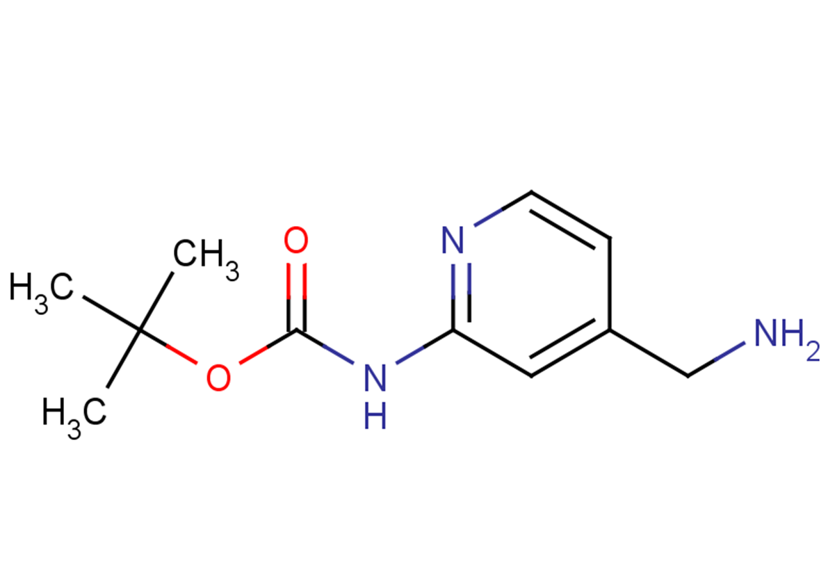 tert-butyl N-[4-(aminomethyl)pyridin-2-yl]carbamate