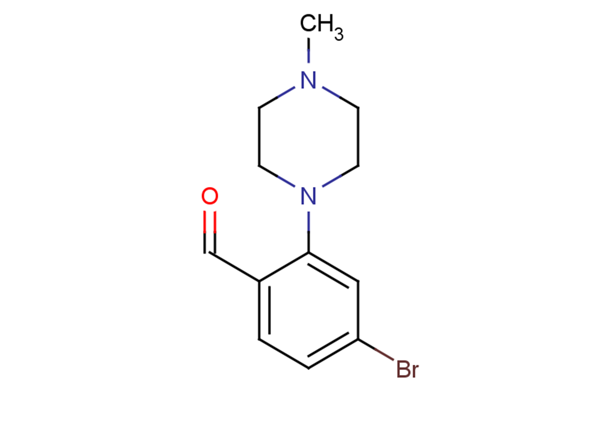 4-bromo-2-(4-methylpiperazin-1-yl)benzaldehyde