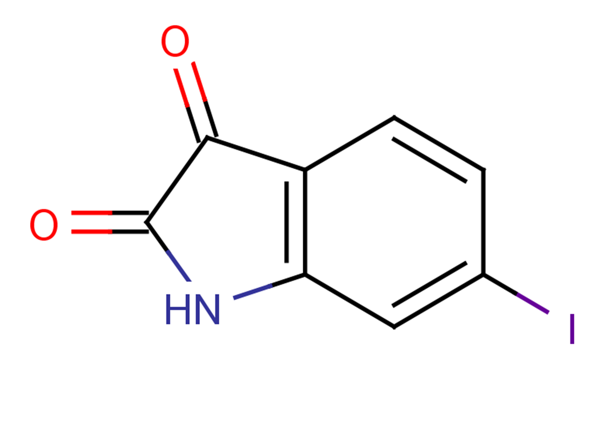 6-iodo-2,3-dihydro-1H-indole-2,3-dione