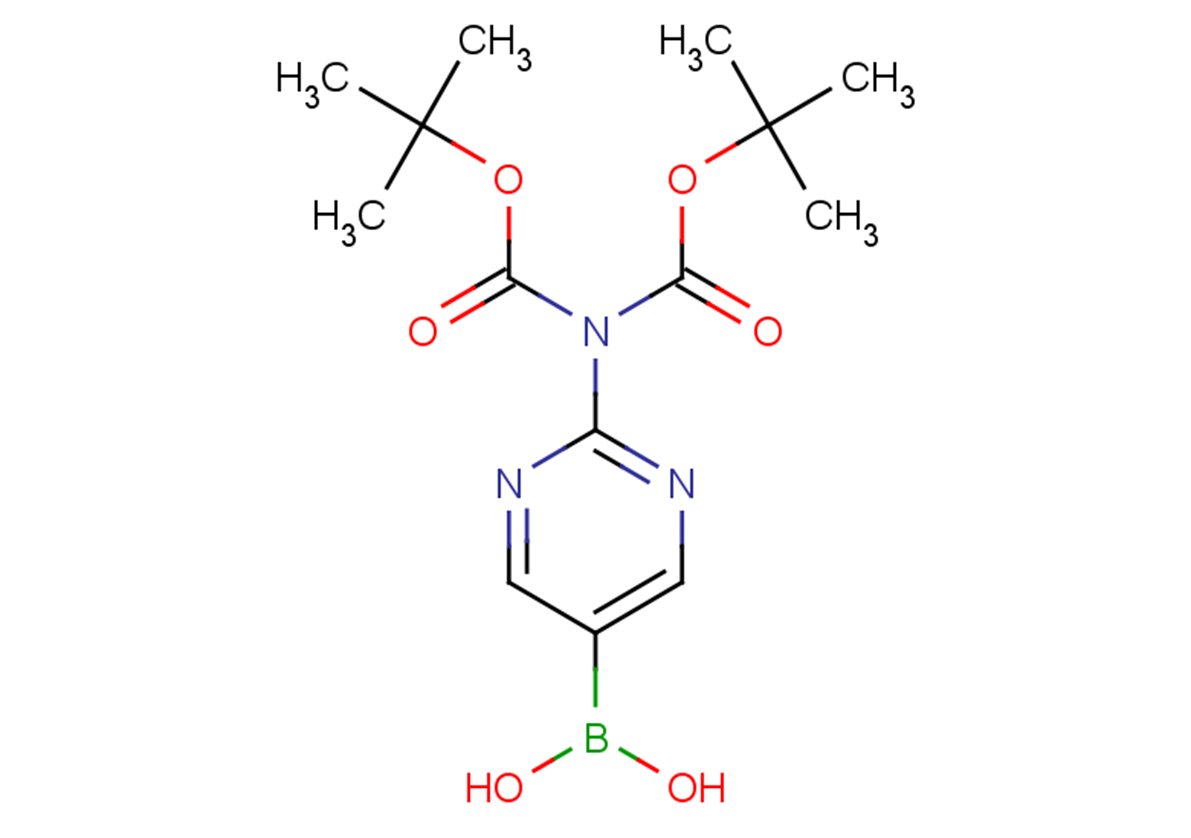 tert-butyl N-[(tert-butoxy)carbonyl]-N-[5-(dihydroxyboranyl)pyrimidin-2-yl]carbamate