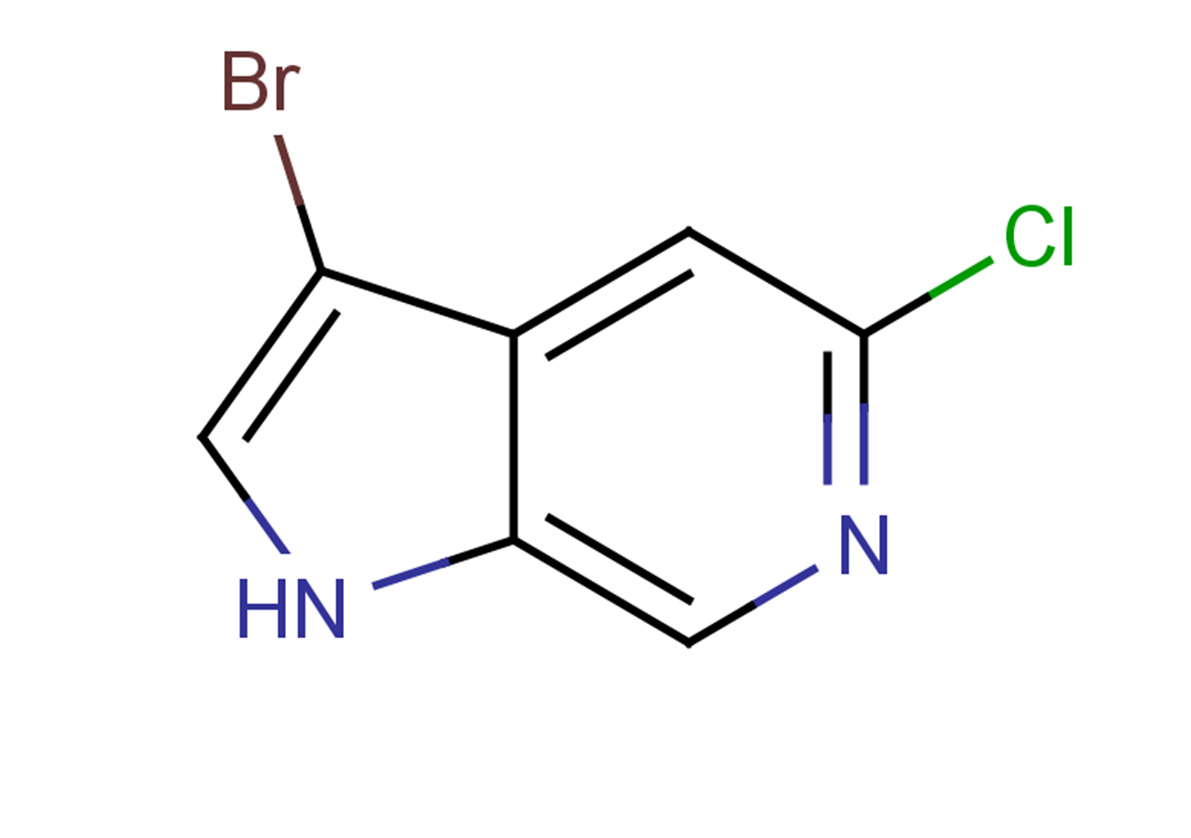 3-bromo-5-chloro-1H-pyrrolo[2,3-c]pyridine