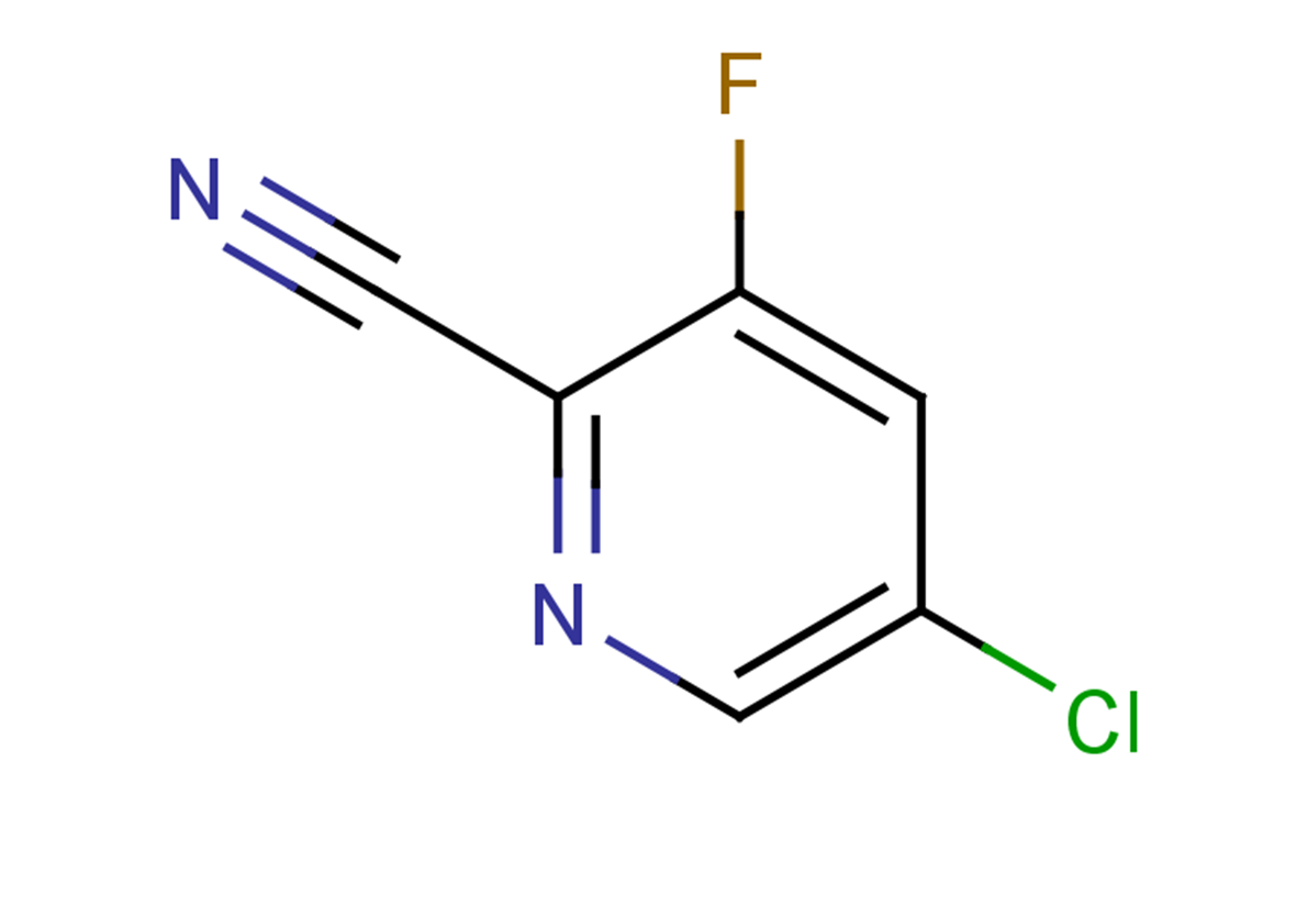 5-chloro-3-fluoropyridine-2-carbonitrile