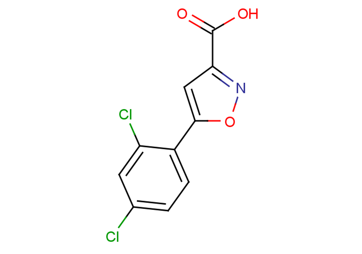 5-(2,4-dichlorophenyl)-1,2-oxazole-3-carboxylic acid
