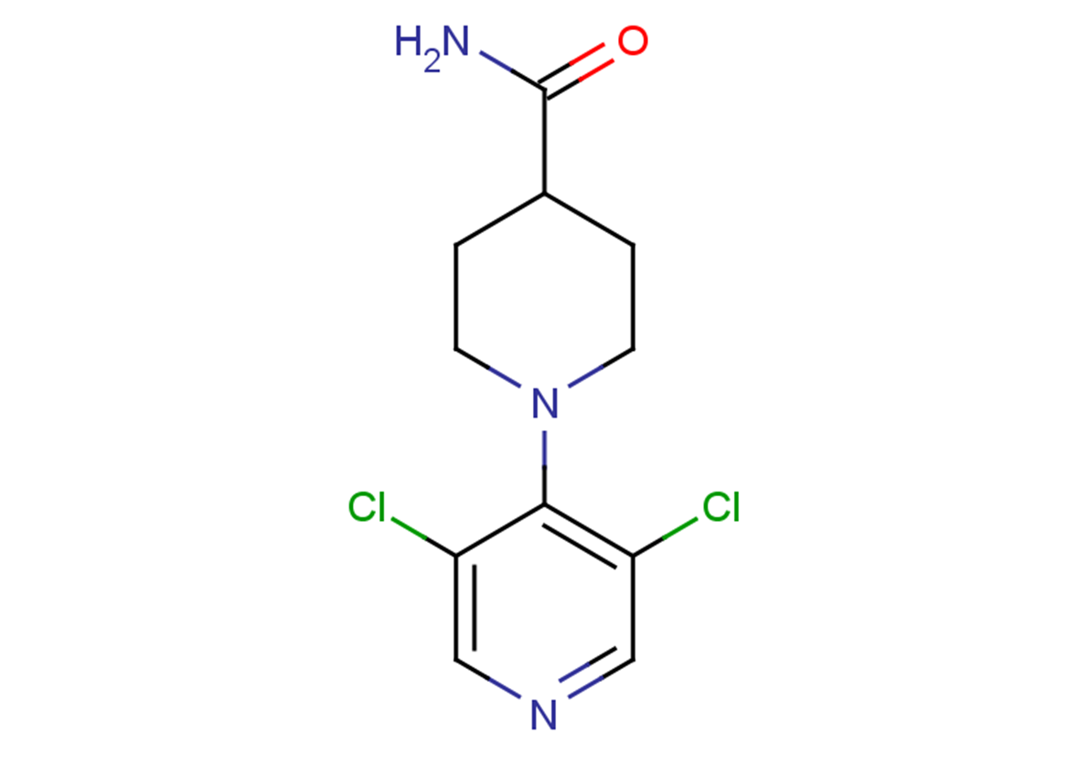 1-(3,5-dichloropyridin-4-yl)piperidine-4-carboxamide