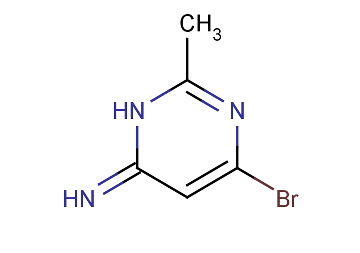 6-bromo-2-methyl-3,4-dihydropyrimidin-4-imine