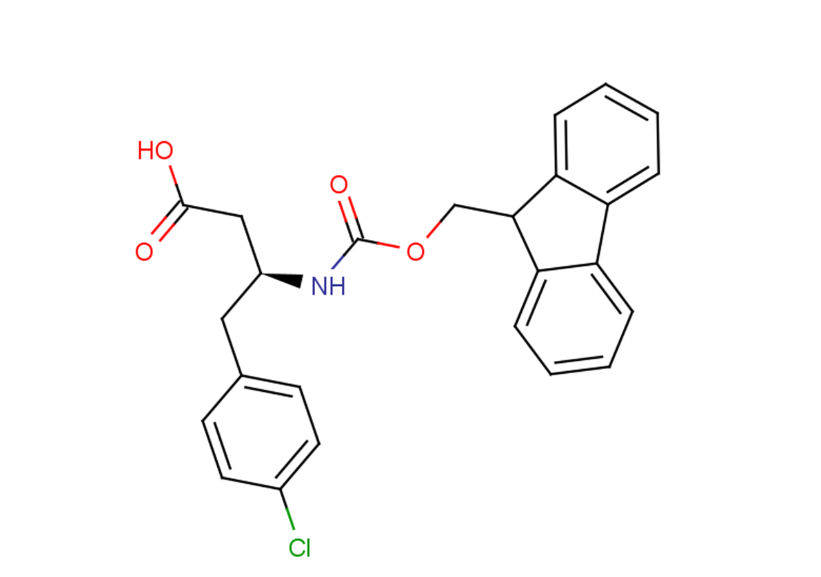 (3S)-4-(4-chlorophenyl)-3-{[(9H-fluoren-9-ylmethoxy)carbonyl]amino}butanoic acid