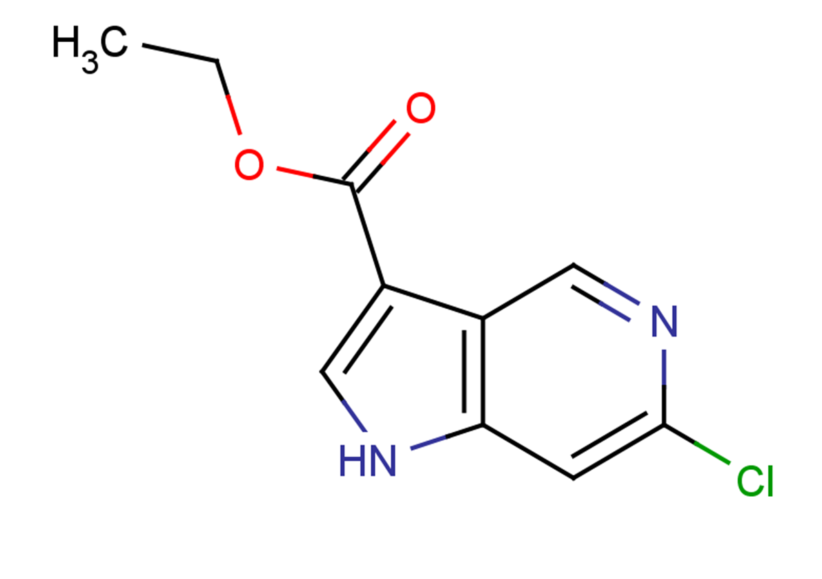ethyl 6-chloro-1H-pyrrolo[3,2-c]pyridine-3-carboxylate
