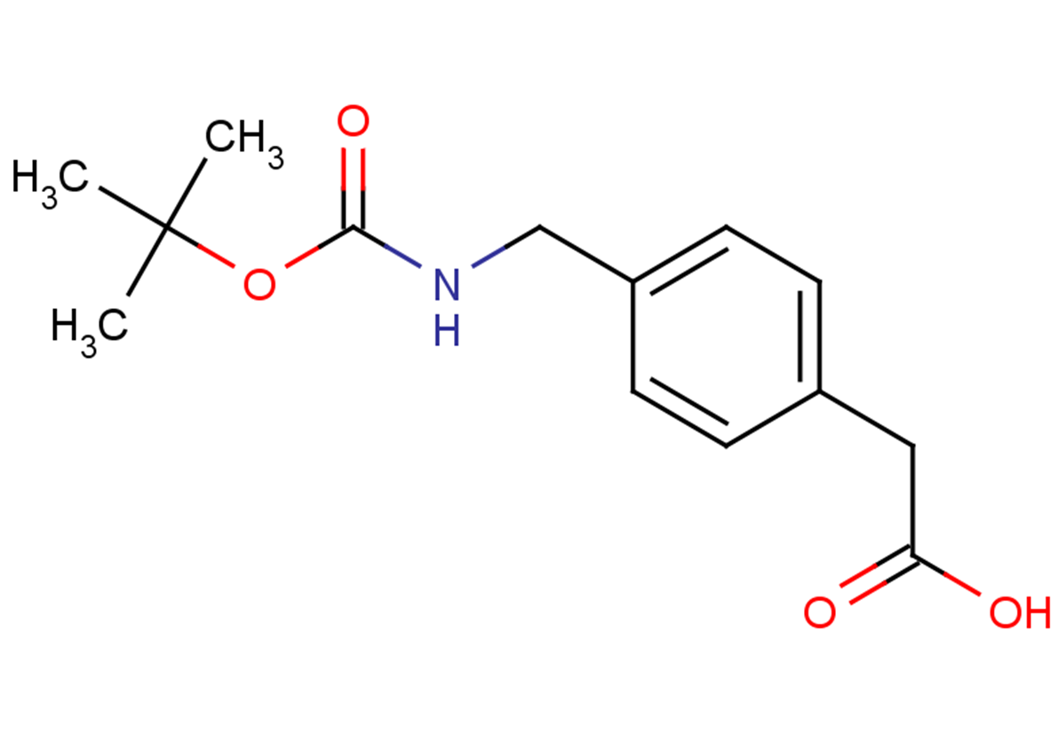 2-[4-({[(tert-butoxy)carbonyl]amino}methyl)phenyl]acetic acid