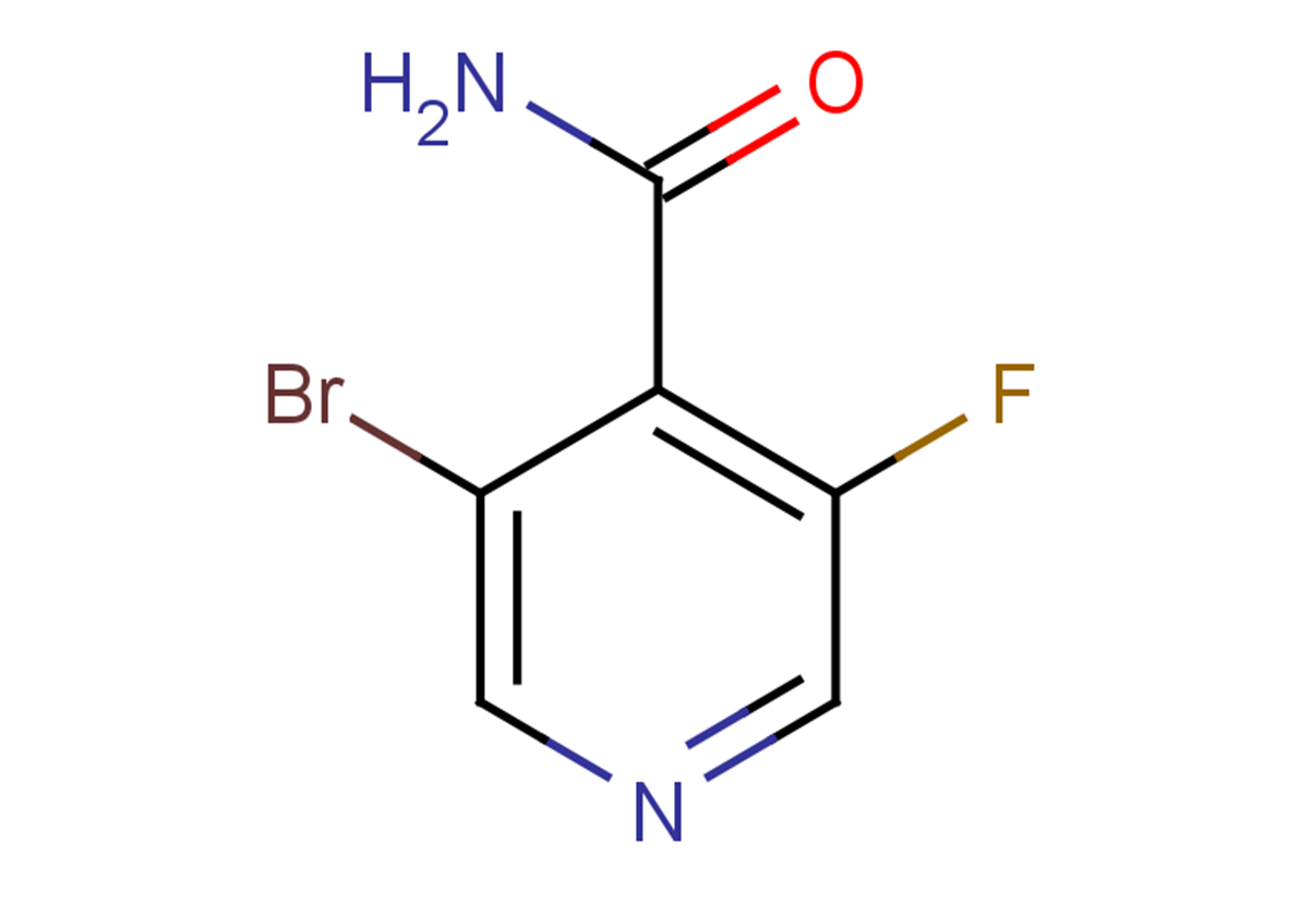3-bromo-5-fluoropyridine-4-carboxamide