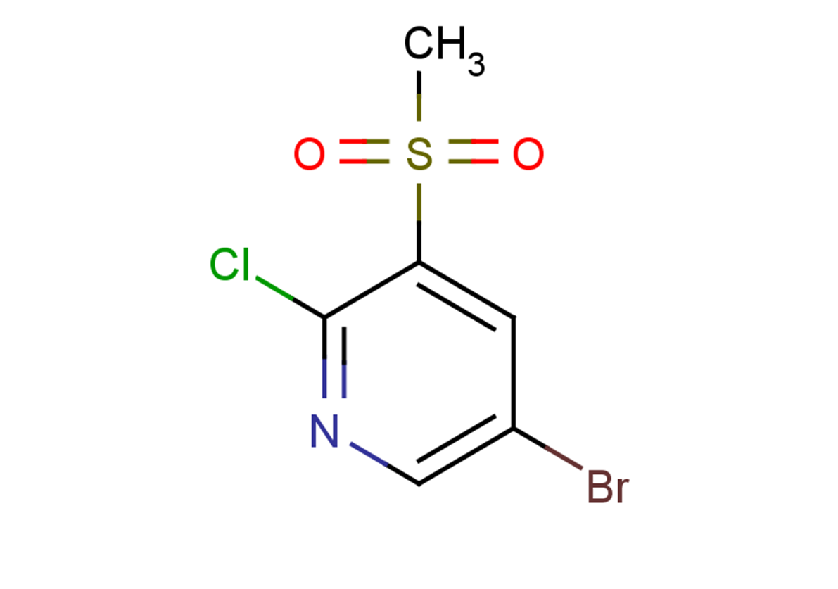 5-bromo-2-chloro-3-methanesulfonylpyridine