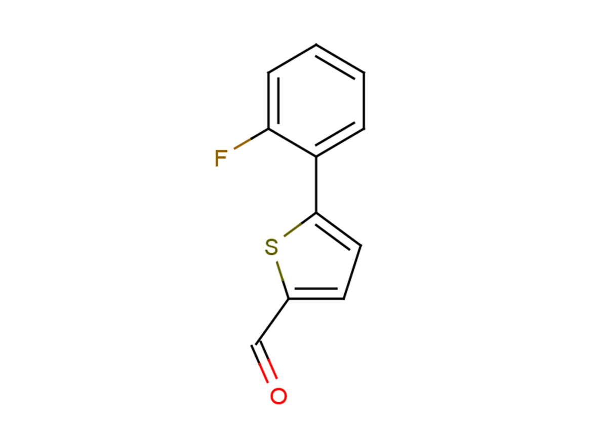 5-(2-fluorophenyl)thiophene-2-carbaldehyde